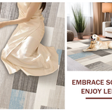 Artful Colorful Striped Motif(Gray)