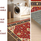Artful Cozy Diamond Motif(Red)