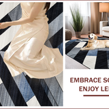 Chic Abstract Monochrome Motif(Blue)