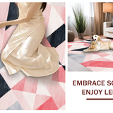 Cozy Triangle Motif in Pastels(Pink)