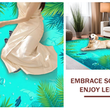 Playful Marine Life Decor(Blue)
