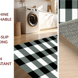 Chic Rustic Checkerboard Style(Black)