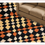 Chic Diamond Geometric Motif(Black)
