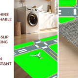 Stylish Air Travel Roadway Aesthetic(Green)
