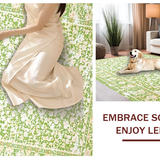 Timeless Green Floral Vibe(Green)