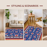 Rustic Geometric Colorful Palette(Blue)