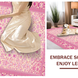 Elegant Floral Mosaic Aesthetic(Pink)