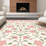 Whimsical Colorful Blossom Design(Beige)