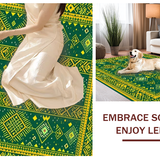 Minimalist Bright Trellis Accent(Green)