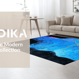 Marbled Texture Coastal Elegance(Blue)