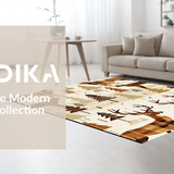 Whimsical Natural Hide Motif(Beige)