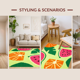 Cute Retro Inspired Fruity Motif(Green)