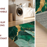 Artful Green and Gold Symmetry(Green)