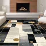 Artful Modern Tiled Arrangement(Black)
