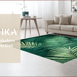 Lush Green Fern Motif(Green)
