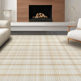 Sophisticated High Contrast Trellis Style(Beige)