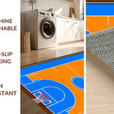 Trendy Abstract Court Visuals(Blue)
