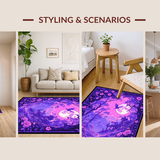 Delicate Nature Inspired Decorative Design(Purple)