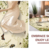 Chic Abstract Insect Imagery(Beige)