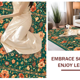 Stylish Vintage Flower(Green)