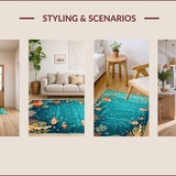 Colorful Nautical Fantasy Design(Blue)