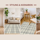Sophisticated Beige Lattice Design(Beige)