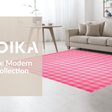 Elegant Subtle Houndstooth Style(Pink)