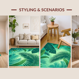 Chic Tropical Graphic Impression(Green)