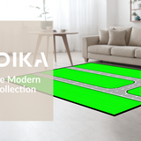 Playful Cartoon Airplane Road Design(Green)