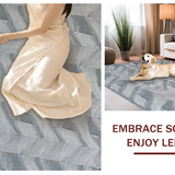 Stylish Modernist Chevron Statement(Gray)