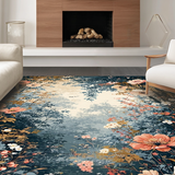 Elegant Toned Flower Motif(Beige)