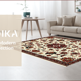 Traditional Floral Motif(Beige)