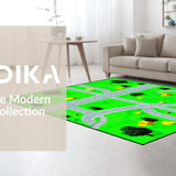 Whimsical Plane Pathway Visual Appeal(Green)