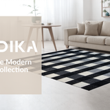 Minimalist Charcoal Ogee(Black)