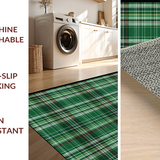 Vibrant Modern Plaid Fusion(Green)