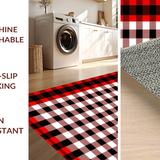 Contemporary Rustic Seasonal Checkered Look(Black)