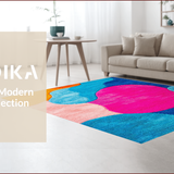 Abstract Modern Jardin Collection(Blue)