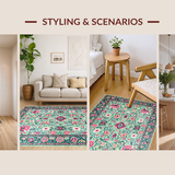 Chic Abstract Floral Geometry(Ivory)