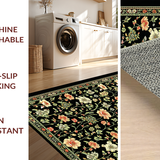 Elegant Monochrome Flower Arrangement(Black)