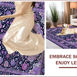 Eclectic Vintage Colorful Motif(Blue)