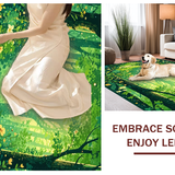 Joyful Colorful Garden Vibe(Green)