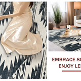 Minimalist Tiled Black Accent(Black)