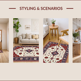 Luxurious Ogee in Warm Tones(Red)