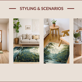 Cozy Rustic Fishing Lodge Decor(Gray)