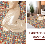 Joyful Multicolor Linear Design(Red)