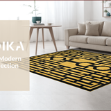 Chic Abstract Black and Gold(Black)