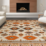 Elegant Ogee Patterned Design(Beige)