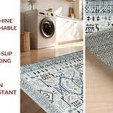 Modern Striped Rustic Feel(Blue)