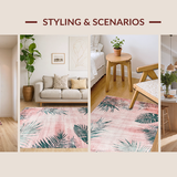 Artful Geometric Color Splash(Pink)