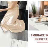 Artful Round Modern Aesthetic(Black)